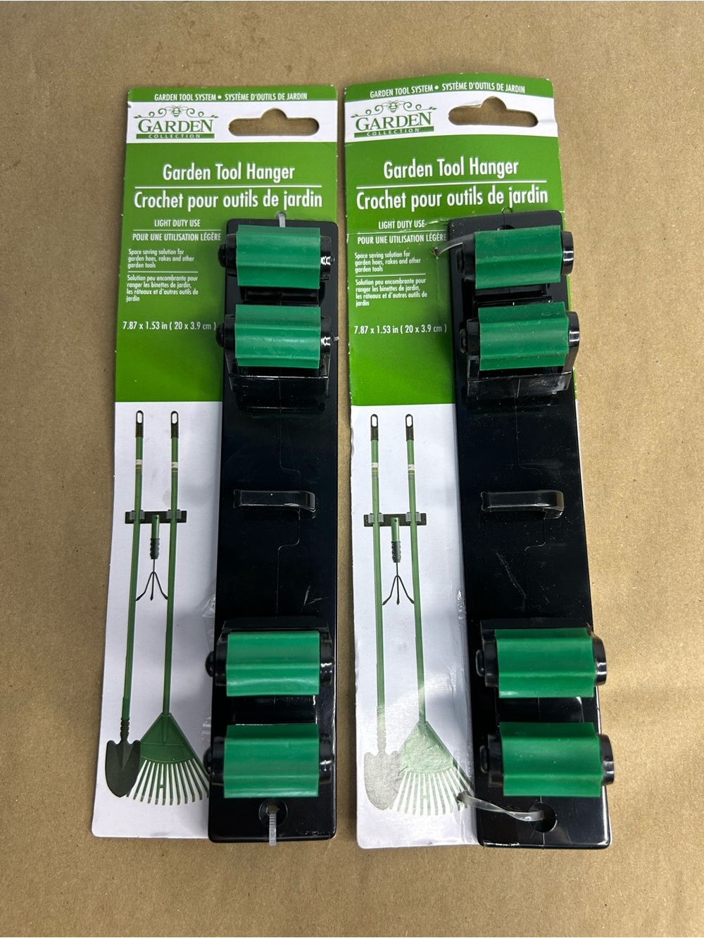 Garden Tool Hanger- Set of 2- New